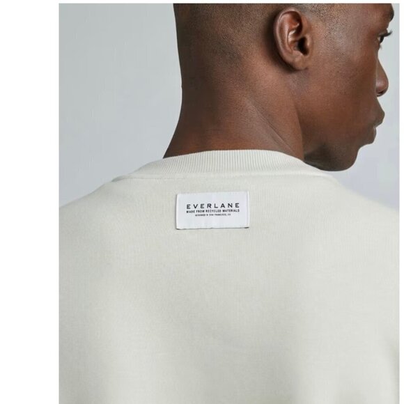 The ReTrack Crewneck Sweatshirt in Pelican - Picture 2 of 10